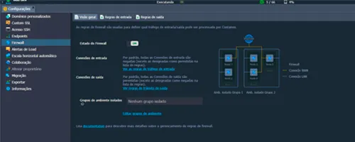 Firewall no Cloudlet App Platform