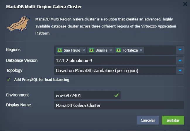 Icon Galeracluster