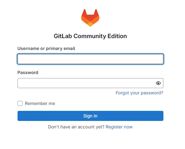 acesso ao GitLab